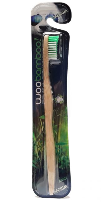 WooBamboo Bamboo Toothbrush Adult Medium