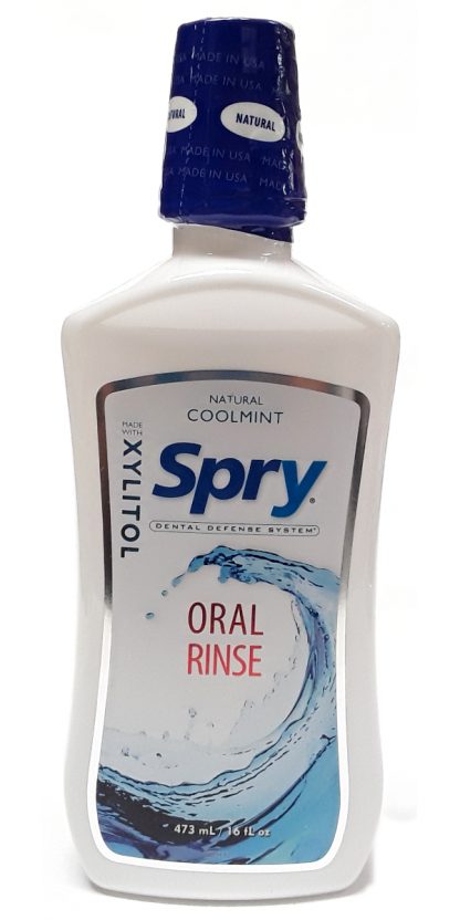 Xlear Spry Cool Mint Natural Oral Rinse 16 fl oz (1)