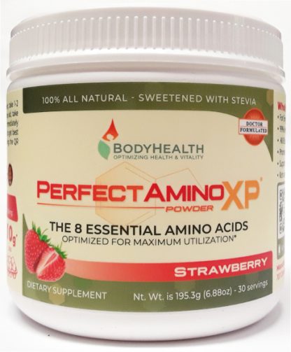 BodyHealth PerfectAminoXP Strawberry Powder 6oz 30 Servings main