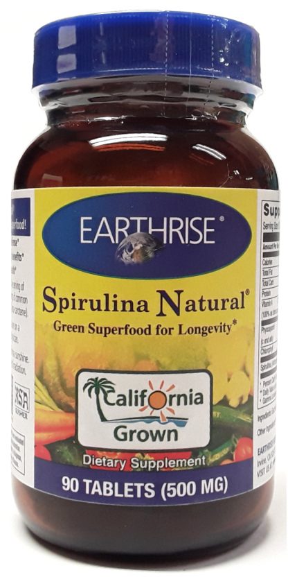 Earthrise Spirulina Natural 90 Tablets (1)