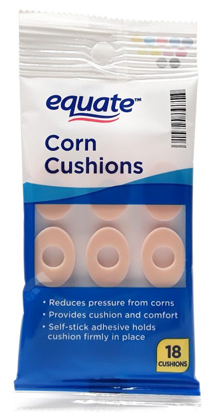 Equate Corn Cushions 18 Count Front
