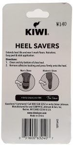 Kiwi® Heel savers 1 pair large and 1 pair small (2)