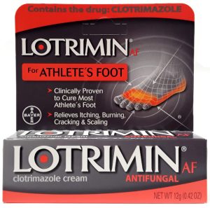 Lotrimin Antifungal for Athlete's Foot Clotrimazole Cream .42oz main