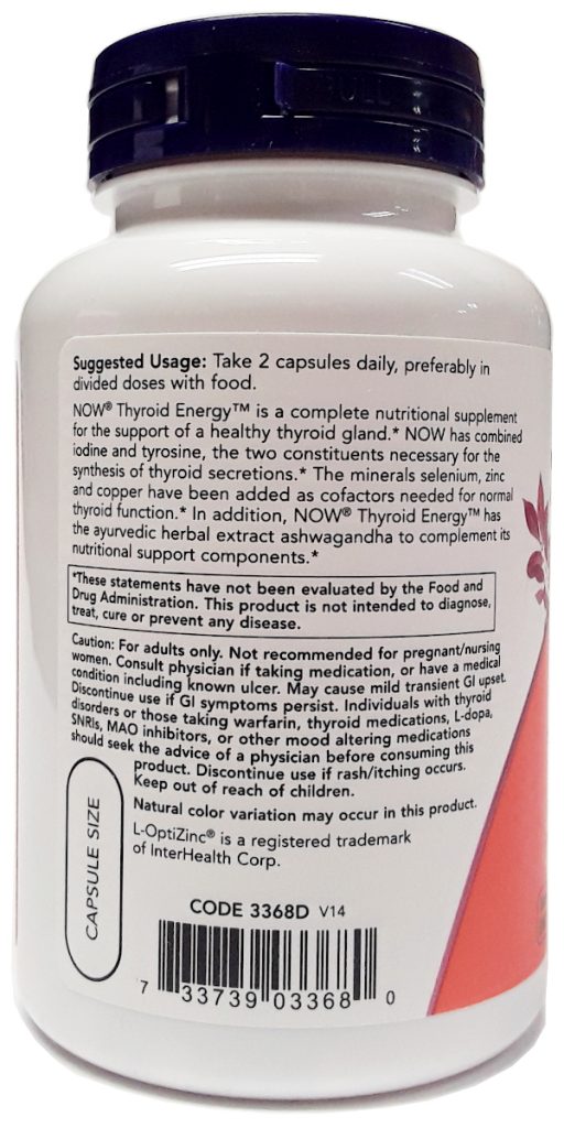 Now Thyroid Energy 90 capsules