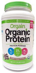 Orgain Organic Protein Plant Based Protein Powder Chocolate 2.7lbs main