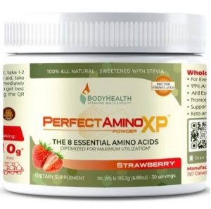 bodyhealth perfect amino xp strawberry 30 servings
