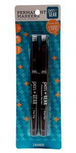 Pen and Gear Permanent Markers Fine Tip 2 Pack (1)