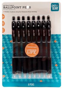 Pen and Gear Retractable Ballpoint Pens, 8 Pack main