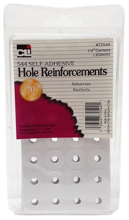 CLI 544 Self Adhesive Hole Reinforcements