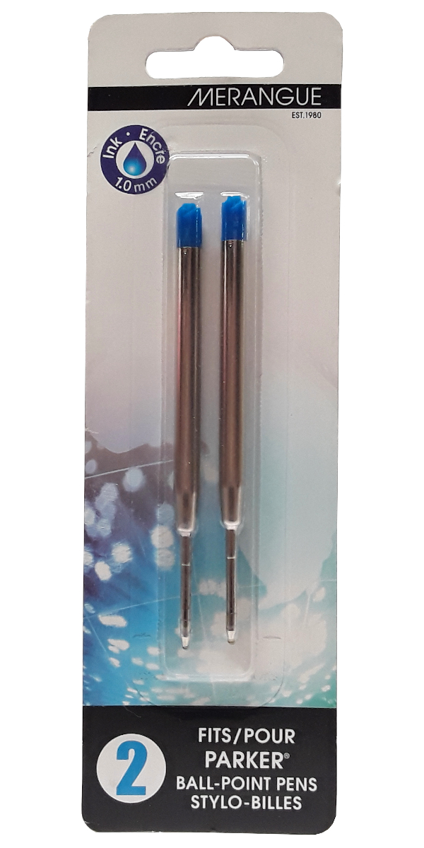 Merangue Parker Pen Refill Blue Ink 1.0mm 