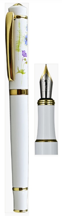 Wildflower Garden Fountain Pen Black ink