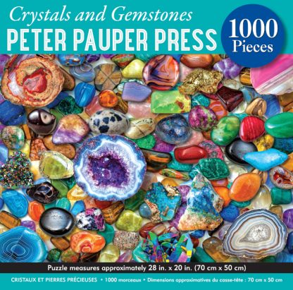 Peter Pauper Crystals and Gemstones Jigsaw Puzzle (1)