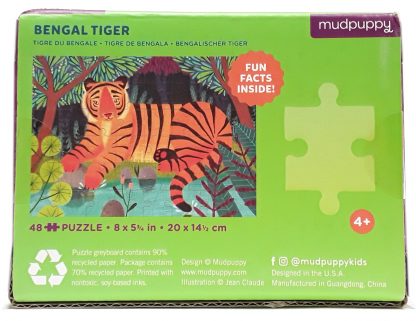 Mudpuppy Bengal Tiger Mini Puzzle (2)