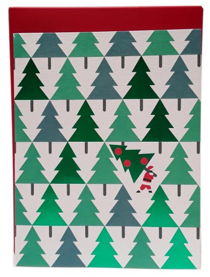 Papyrus Green Trees 20 Holiday Cards (1)