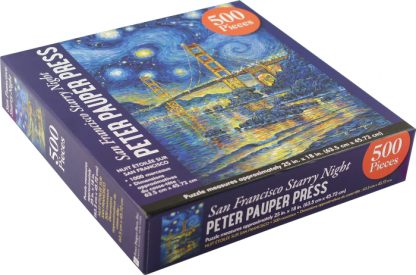 Peter Pauper San Francisco Starry Night 500 Piece Jigsaw Puzzle (2)