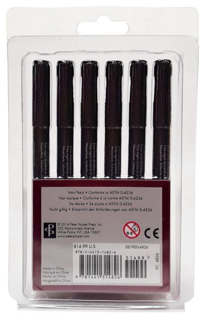 Studio Series Micro Line Pen Set 6 pack (2)