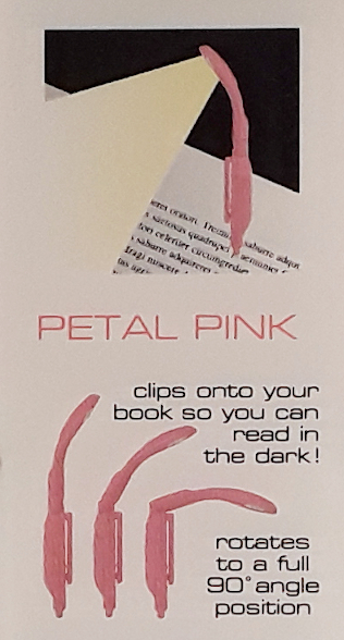 The Really Tiny Booklight Petal Pink Color (2)