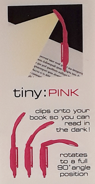 The Really Tiny Booklight Pink Color (2)