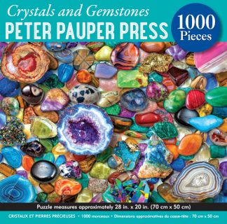 Peter Pauper Crystals and Gemstones Jigsaw Puzzle (1)