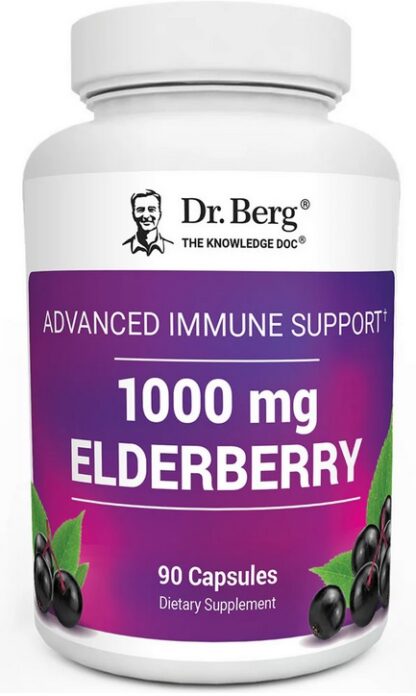 Dr. Berg Advanced Immune Support 1000 mg Elderberry 90 caps