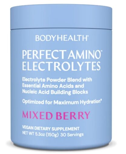 BodyHealth Perfect Amino Electrolytes Powder Mixed Berry Flavor 30 servings