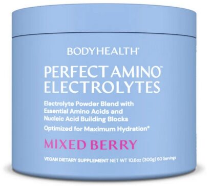 BodyHealth Perfect Amino Electrolytes Powder Mixed Berry Flavor 60 servings