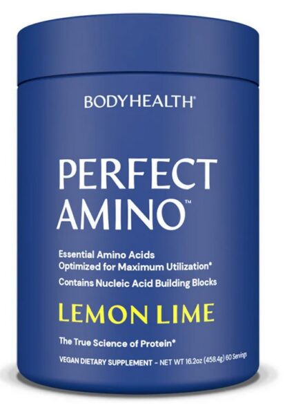 BodyHealth Perfect Amino Powder Mixed Berry Flavor with nucleic acid building blocks 60 servings