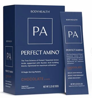 BodyHealth PerfectAmino™ Powder 15 Chocolate Flavor Travel Packets