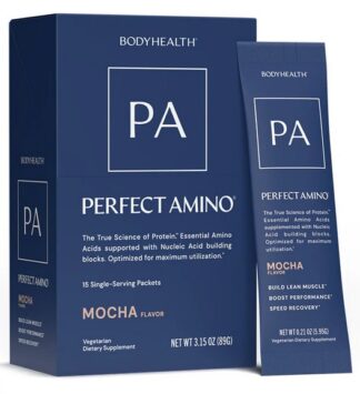 BodyHealth PerfectAmino™ Powder 15 Mocha Flavor Travel Packets