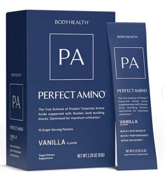 BodyHealth PerfectAmino™ Powder 15 Vanilla Flavor Travel Packets