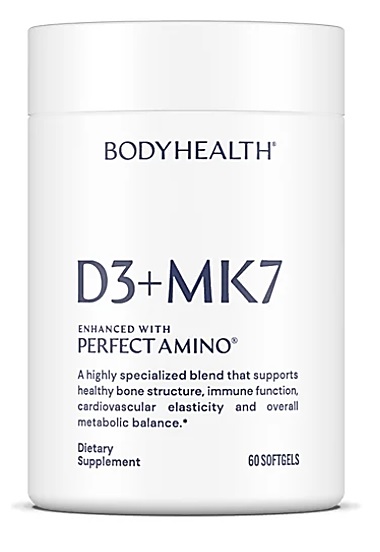 BodyHealth PerfectAmino™ D3 & MK7 60 Softgel