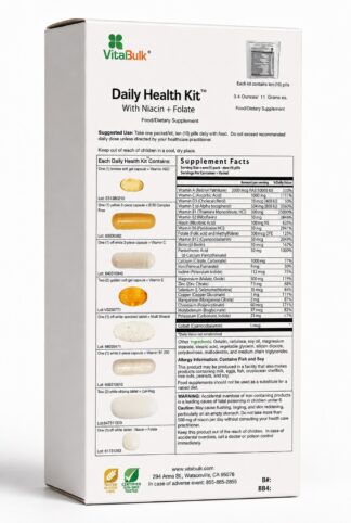 Vitalbulk Daily Health Kit™ + Niacin and Folate 30 packs