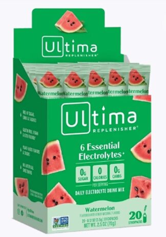Ultima Replenisher 6 Essential Electrolytes Powder Watermelon 20 stickpacks